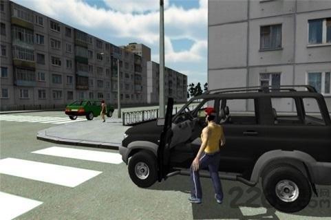城市司机3d内购破解版下载,城市司机3d,赛车游戏,驾驶游戏